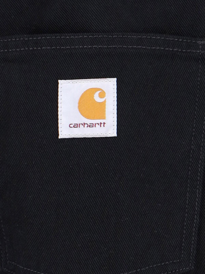 Shop Carhartt Newel Jeans In Y Black One Wash