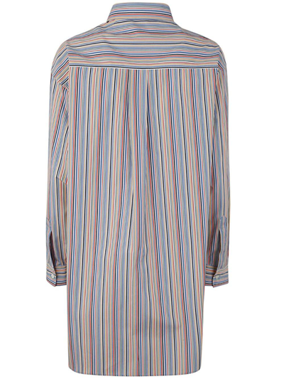 Shop Etro Striped Button-up Shirt
