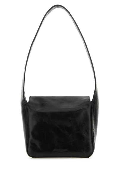 Shop Alexander Wang Dome Small Hobo Bag In Black