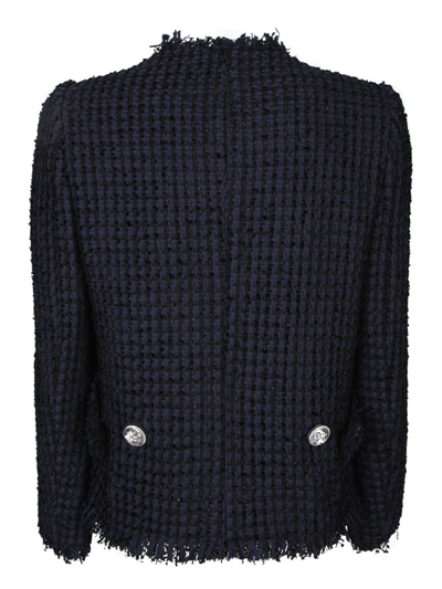 Shop Dsquared2 Lower Manhattan Jacket In Navy Blue