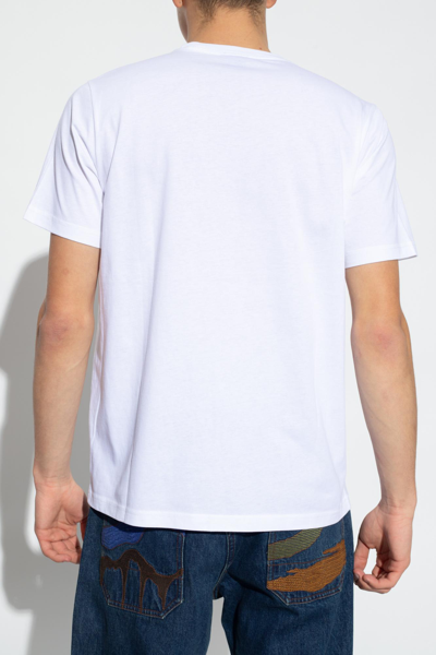 Shop Paul Smith Ps  Printed T-shirt  In White