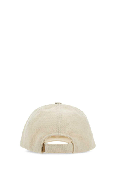Isabel Marant Trucker Cap "tyron" Curved Brim In White