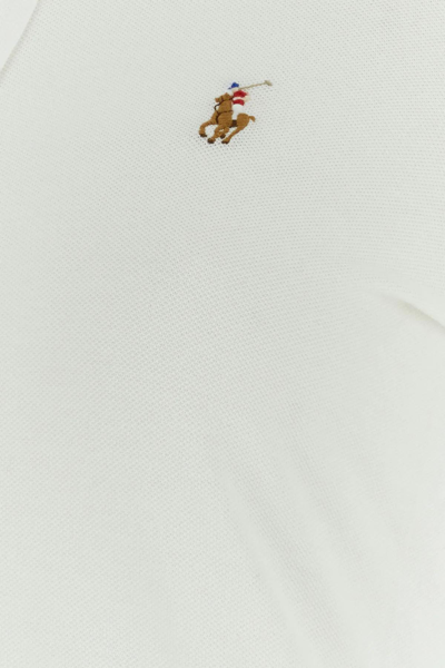 Shop Polo Ralph Lauren White Piquet Shirt