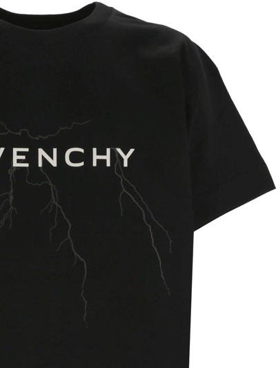 Shop Givenchy Boxy Fit Crewneck T-shirt In Black