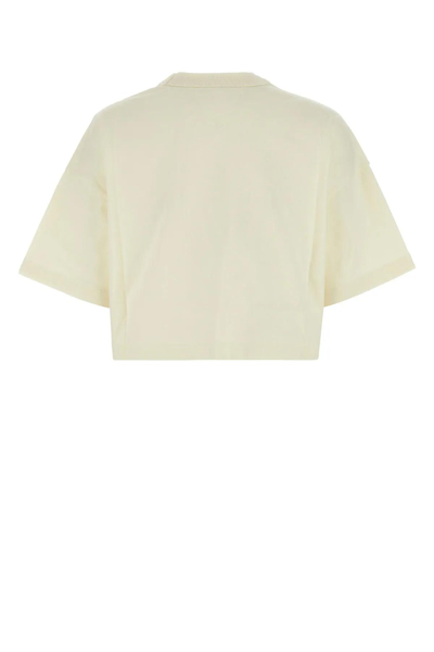 Shop Bottega Veneta Cropped T-shirt In White