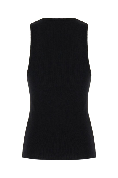 Shop Jw Anderson Logo Tank Top In Black