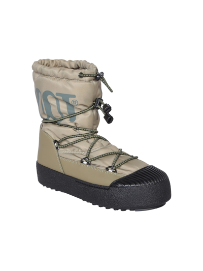 Shop Moon Boot Mtrack Polar Military Green Ankle Boot