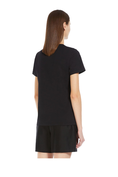 Shop Max Mara Elmo T-shirt In Black