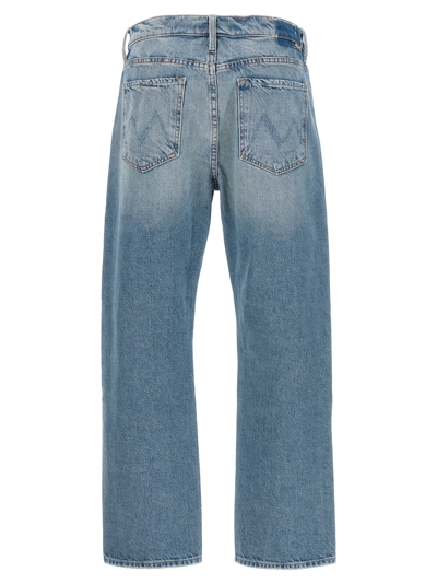 Shop Mother The Ditcher Hover Jeans In Light Blue