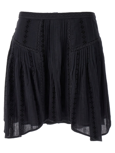 Shop Marant Etoile Jorena Skirt In Black