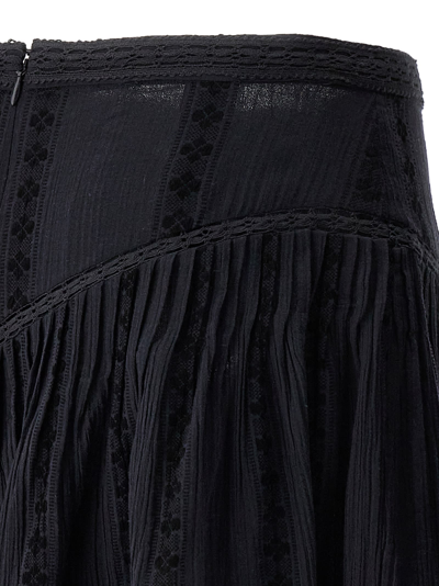 Shop Marant Etoile Jorena Skirt In Black