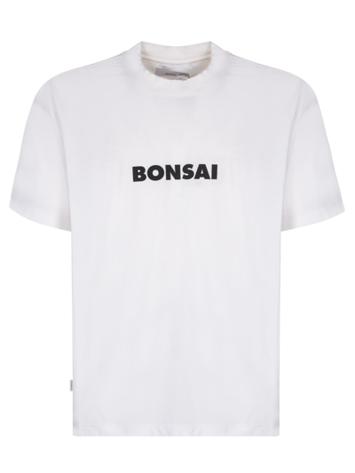 Shop Bonsai Box Logo White T-shirt