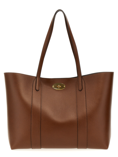 Shop Mulberry Bayswater Shopping Bag In Brown
