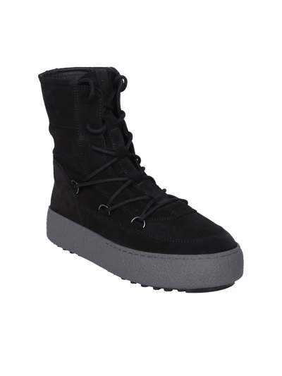 Shop Moon Boot Mtrack Lace Black Ankle Boot
