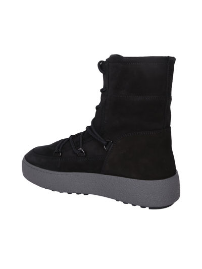 Shop Moon Boot Mtrack Lace Black Ankle Boot