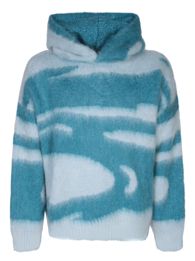 Shop Bonsai Waves Light Blue Sweater