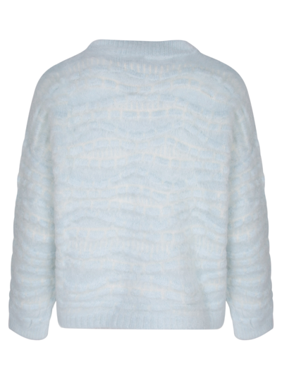 Shop Bonsai 3d Mohair Light Blue Sweater