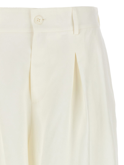 Shop P.a.r.o.s.h Raisa Bermuda Shorts In White