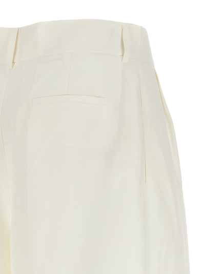 Shop P.a.r.o.s.h Raisa Bermuda Shorts In White