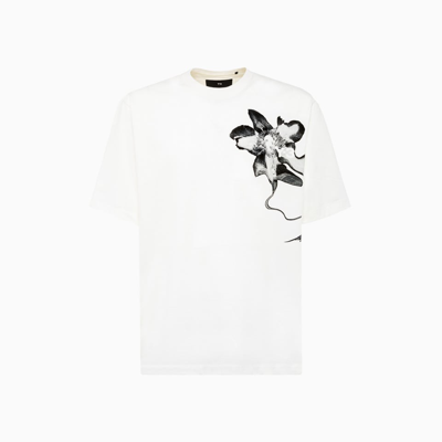 Shop Y-3 Adidas  T-shirt Iv7737 In White