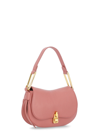 Shop Coccinelle Magie Soft Mini Shoulder Bag In Pink