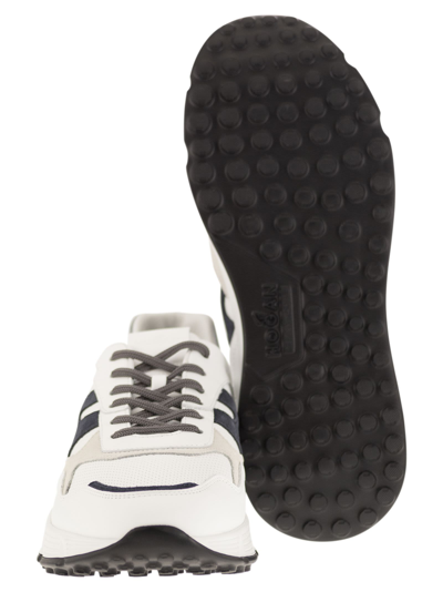 Shop Hogan Hyperlight - Sneakers In White/blue