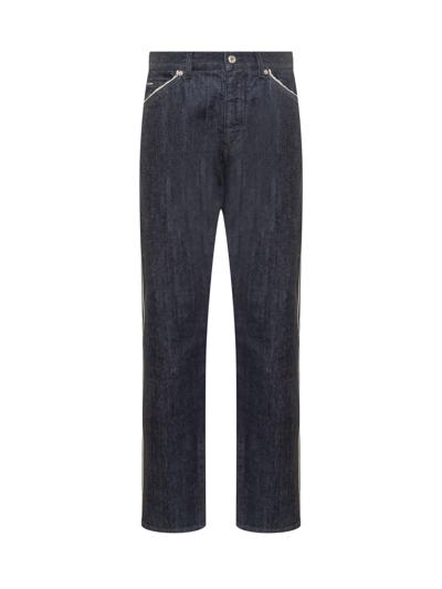 Shop Dolce & Gabbana Selvedge Denim Jeans In Variante Abbinata