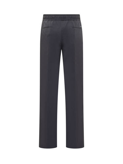Shop Dolce & Gabbana Technical Nylon Jogging Pants In Blu Scurissimo 5