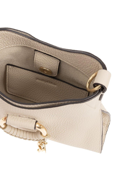 Shop See By Chloé Joan Leather Bag In Beige