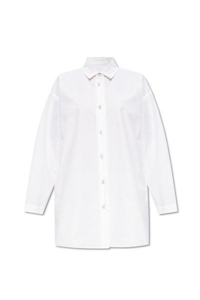 Shop Jil Sander Loose-fitting Shirt In Bianco