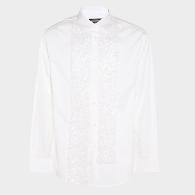 Shop Dsquared2 Sequin Embellished Buttoned Shirt