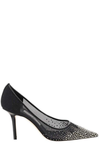 Shop Jimmy Choo Pointed Toe Pumps In Nero