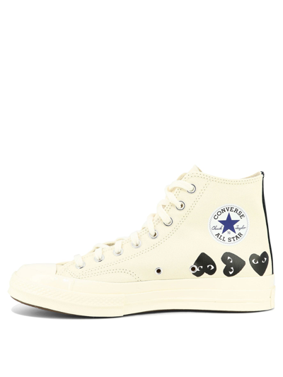 Shop Comme Des Garçons Play Black Hearts Sneakers