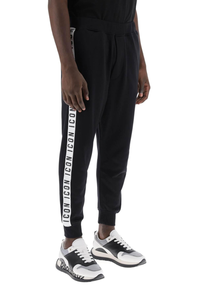 Shop Dsquared2 Dan Joggers With Icon Bands