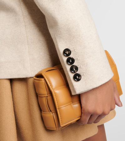 Max Mara Calata Cashmere And Wool Blazer In Beige