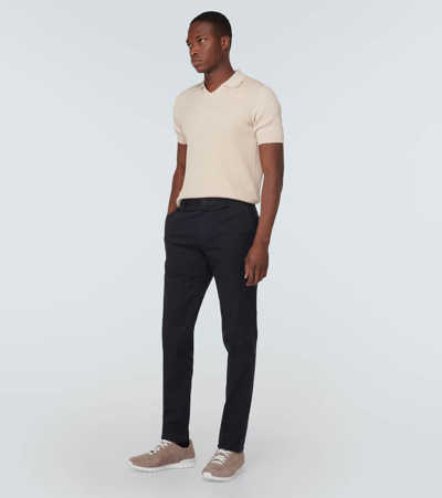 Kiton Suede Sneakers In Beige
