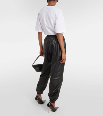 Wardrobe.nyc Leather Sweatpants In Black