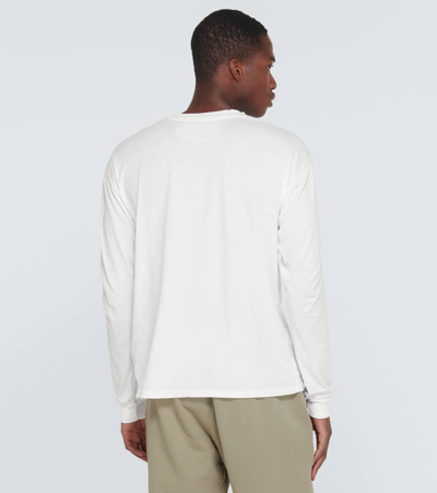 Shop Les Tien Cotton Jersey Top In White