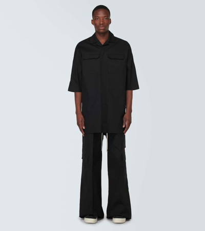 Rick Owens Camicia Shirt In Black
