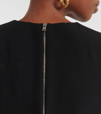 Victoria Beckham T-shirt Fitted Dress In Black