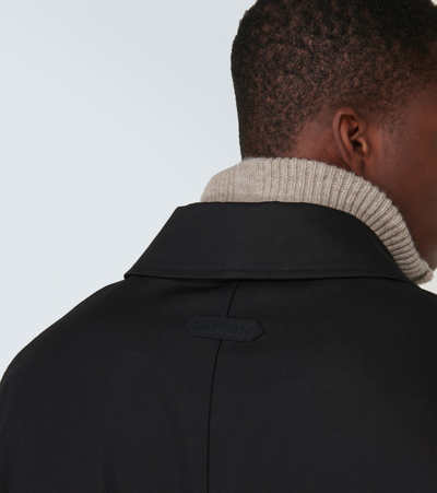 Lanvin Cotton-blend Jacket In Black