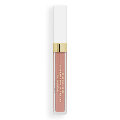 Shop Revolution Pro Vegan Collagen Peptide High Shine Lip Gloss 4ml (various Shades) - Cashmere