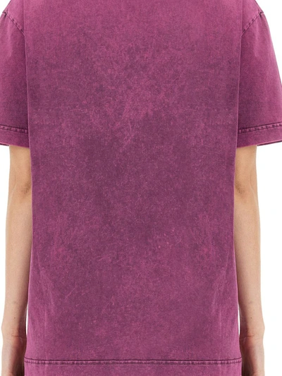 Shop Alexander Wang T-shirt With Logo In Pink