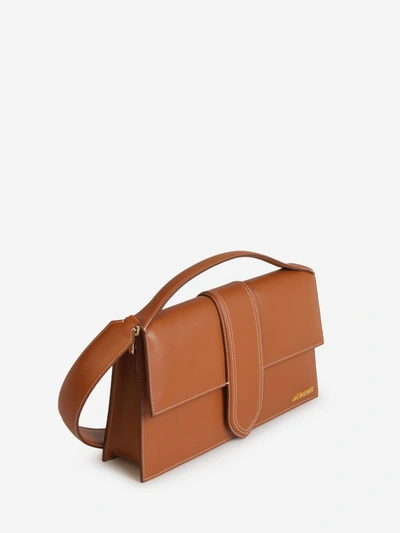 Shop Jacquemus Le Bambinou Bag In Envelope Style Design With Flap