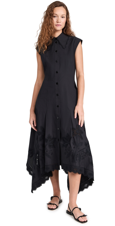 Shop Lee Mathews Victoria Dress Black
