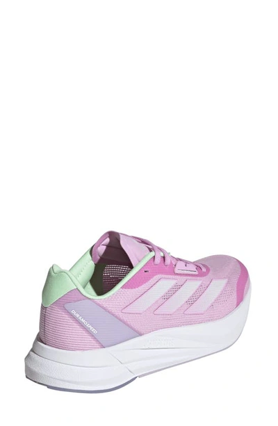 Shop Adidas Originals Duramo Speed Running Sneaker In Lilac/ Zero Met./ Dawn