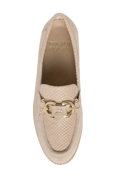 Shop Donald Pliner Clio Slip-on Chunky Loafer In Sand