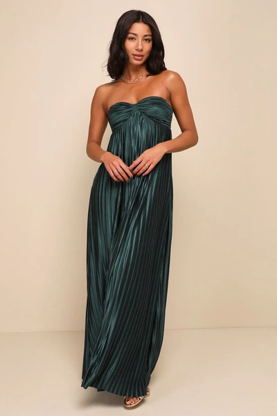 chinese dress ladies Petal and Pup Women's Naira Pleated Maxi Dress main image 1