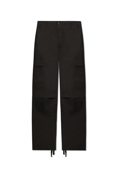 Shop Dolce & Gabbana Straight Leg Pants In Black