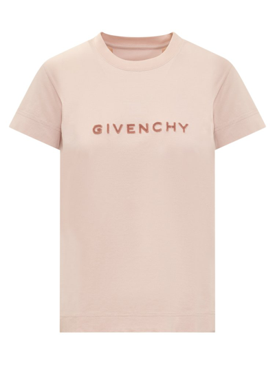 Shop Givenchy 4g Slim Fit T In Pink
